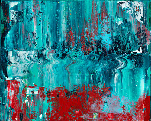 Symphonie 06 par Joëlle Kem Lika, Peinture en vente sur Singulart