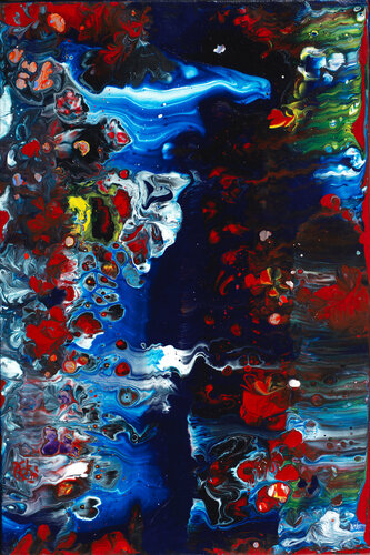 Symphonie 10 par Joëlle Kem Lika, Peinture en vente sur Singulart