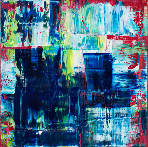 abstrait 19 par Joëlle Kem Lika, Peinture en vente sur Singulart