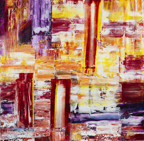 sunset 3 par Joëlle Kem Lika, Peinture en vente sur Singulart