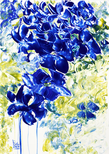 bruissements charnels 92 par Joëlle Kem Lika, Œuvre sur papier en vente sur Singulart