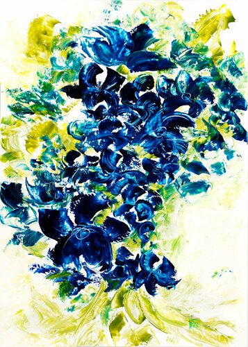 bruissements charnels 96 par Joëlle Kem Lika, Œuvre sur papier en vente sur Singulart