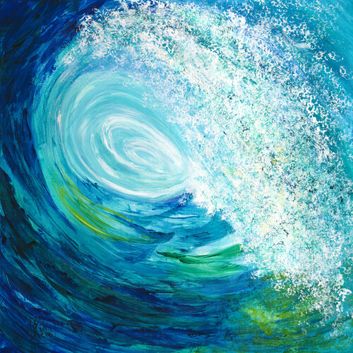 in the tube 1 par Joëlle Kem Lika, Peinture en vente sur Singulart