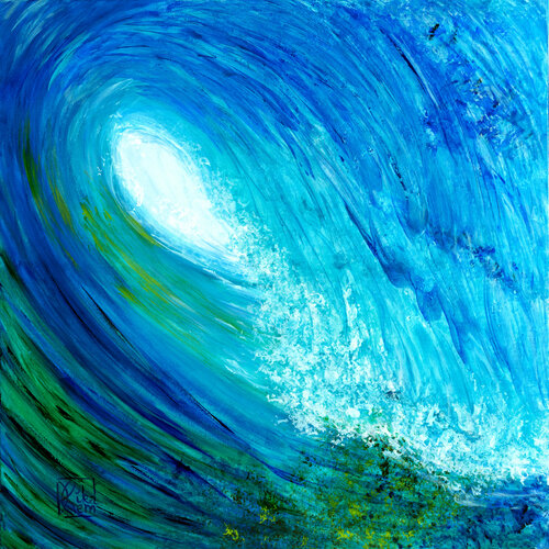 in the tube 2 par Joëlle Kem Lika, Peinture en vente sur Singulart