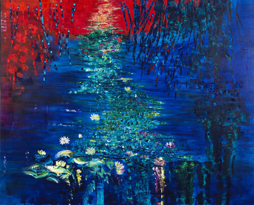 Nymphéas 86 Joëlle Kem Lika