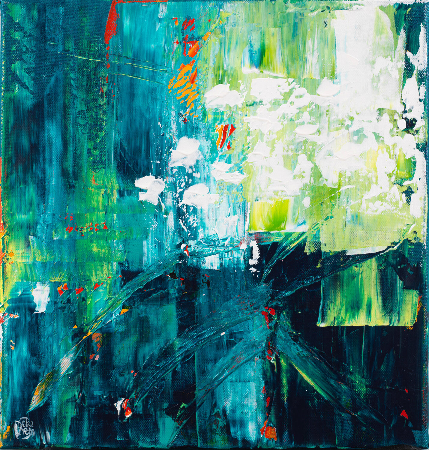 Symphonie 18 Joëlle Kem Lika Origineel schilderij te koop