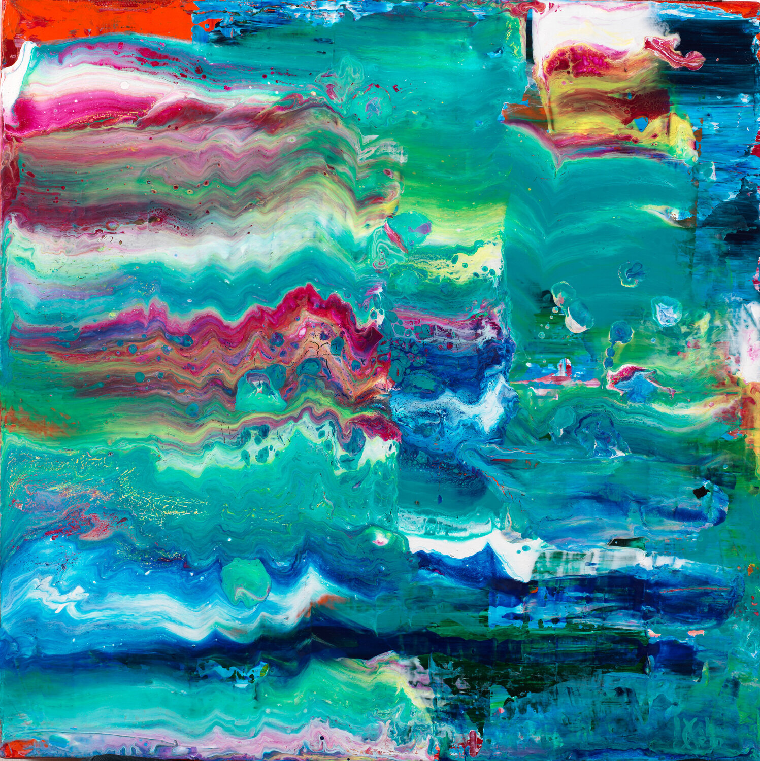 Symphonie 20 Joëlle Kem Lika Origineel schilderij te koop