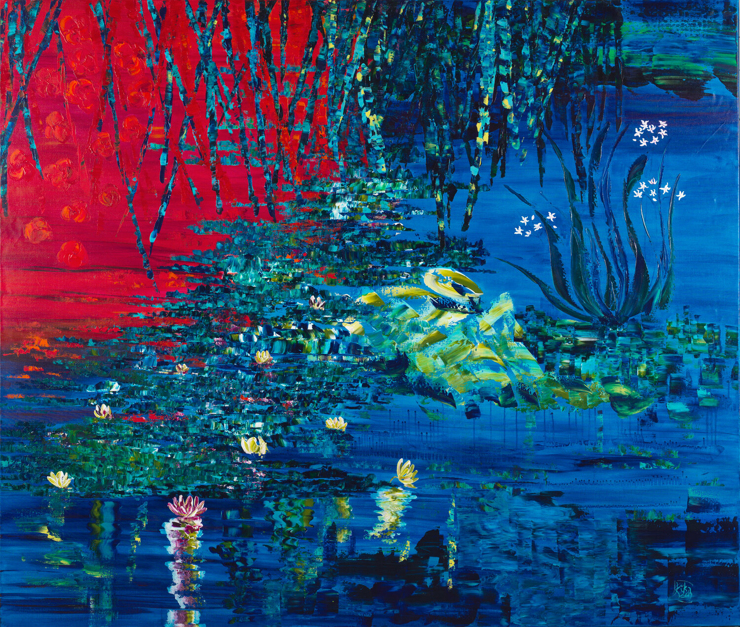 Nymphéas 101 Joëlle Kem Lika