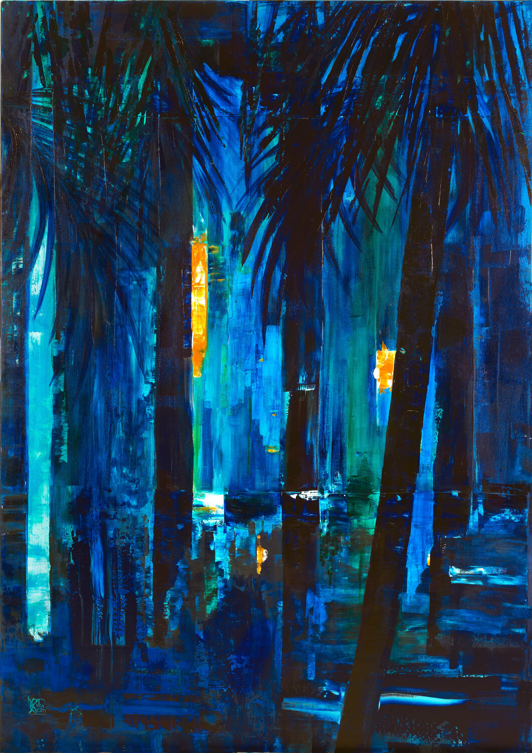 blue jungle Joëlle Kem Lika