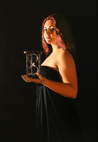 L'INGANNO DEL TEMPO by Stefano Solimani, Painting for Sale on Singulart