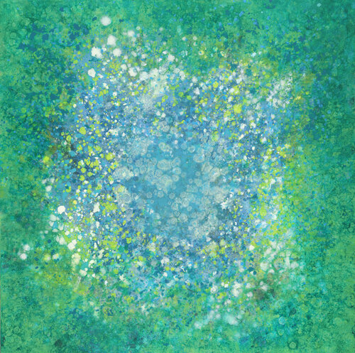 Essence of a Year - JUNE van Lori Latham, Schilderij te koop op Singulart