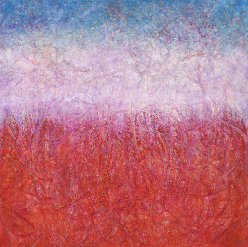 Essence of a Year - JULY van Lori Latham, Schilderij te koop op Singulart