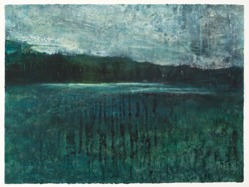 Tranquil Escape van Lori Latham, Werk op papier te koop op Singulart