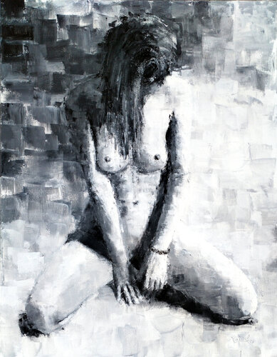 Sad Desire van Lubosh Valenta, Schilderij te koop op Singulart