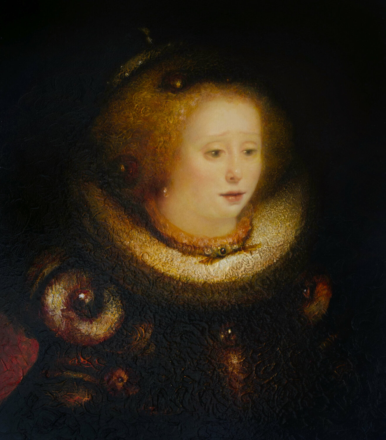 Portrait of Doña Catalina de Salazar y Palacios from Esquivias, Young