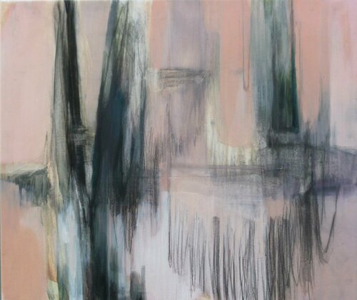 Soft forrest (Horizonts) di Cynthia Gregorová, Pittura in vendita su Singulart