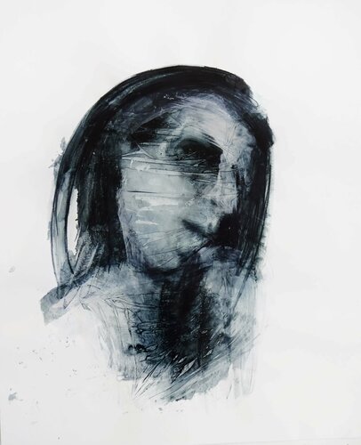 Untitled 10 (It´s just in the head) by Cynthia Gregorová, 소묘 for Sale on Singulart