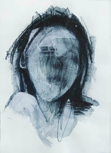 Untitled 12 (It´s just in the head) by Cynthia Gregorová, Drawing for Sale on Singulart