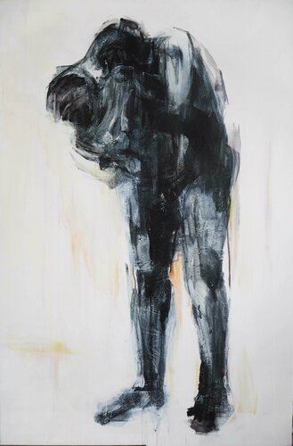 Prikrmovanie / Feeding (Cleavage) by Cynthia Gregorová, Painting for Sale on Singulart