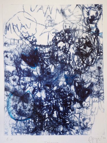 Priveselo II (Too fun to handle II) by Cynthia Gregorová, Other Media for Sale on Singulart