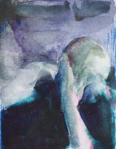 Čakanie na trest / Waiting for punishment von Cynthia Gregorová, Malerei kaufen auf Singulart