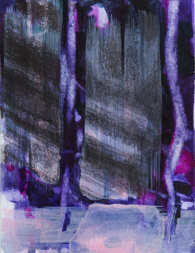 Into the woods van Cynthia Gregorová, Schilderij te koop op Singulart