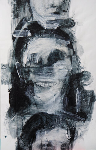 Points of penetration IV by Cynthia Gregorová, Drawing for Sale on Singulart
