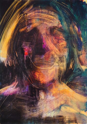 The life is like this at the moment di Cynthia Gregorová, Pittura in vendita su Singulart