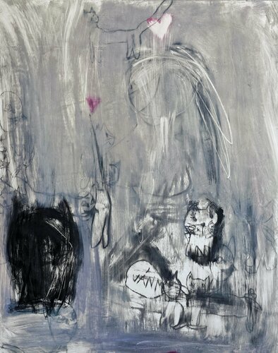 No title (I would like a kitty) by Cynthia Gregorová, Work on Paper for Sale on Singulart