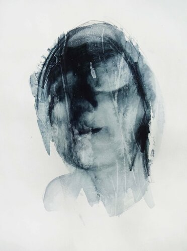 Untitled 5 (It´s just in the head) by Cynthia Gregorová, Drawing for Sale on Singulart