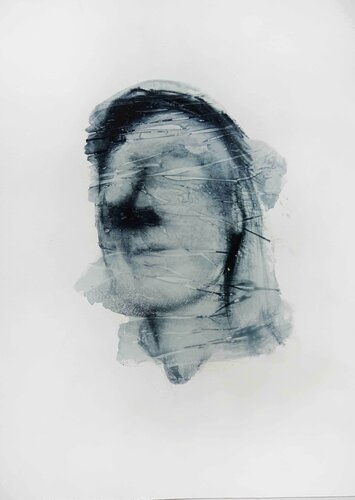 Untitled 8 (It´s just in the head) van Cynthia Gregorová, Tekening te koop op Singulart