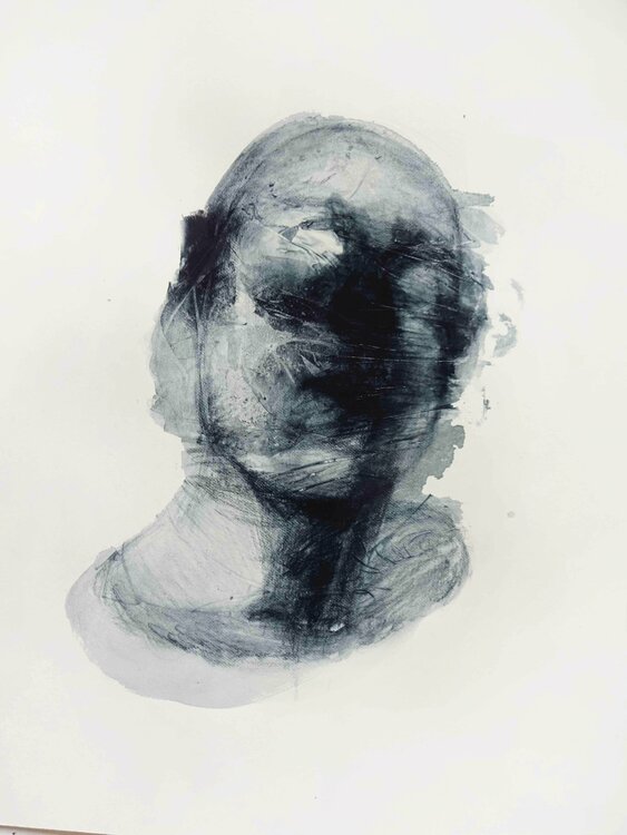 Untitled 7 (It´s just in the head) Cynthia Gregorová