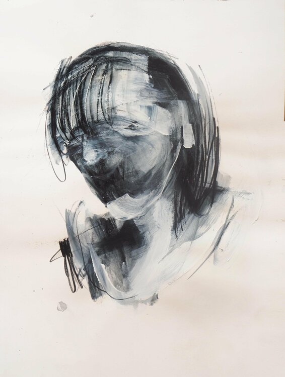 Untitled 21 (It´s just in the head) Cynthia Gregorová