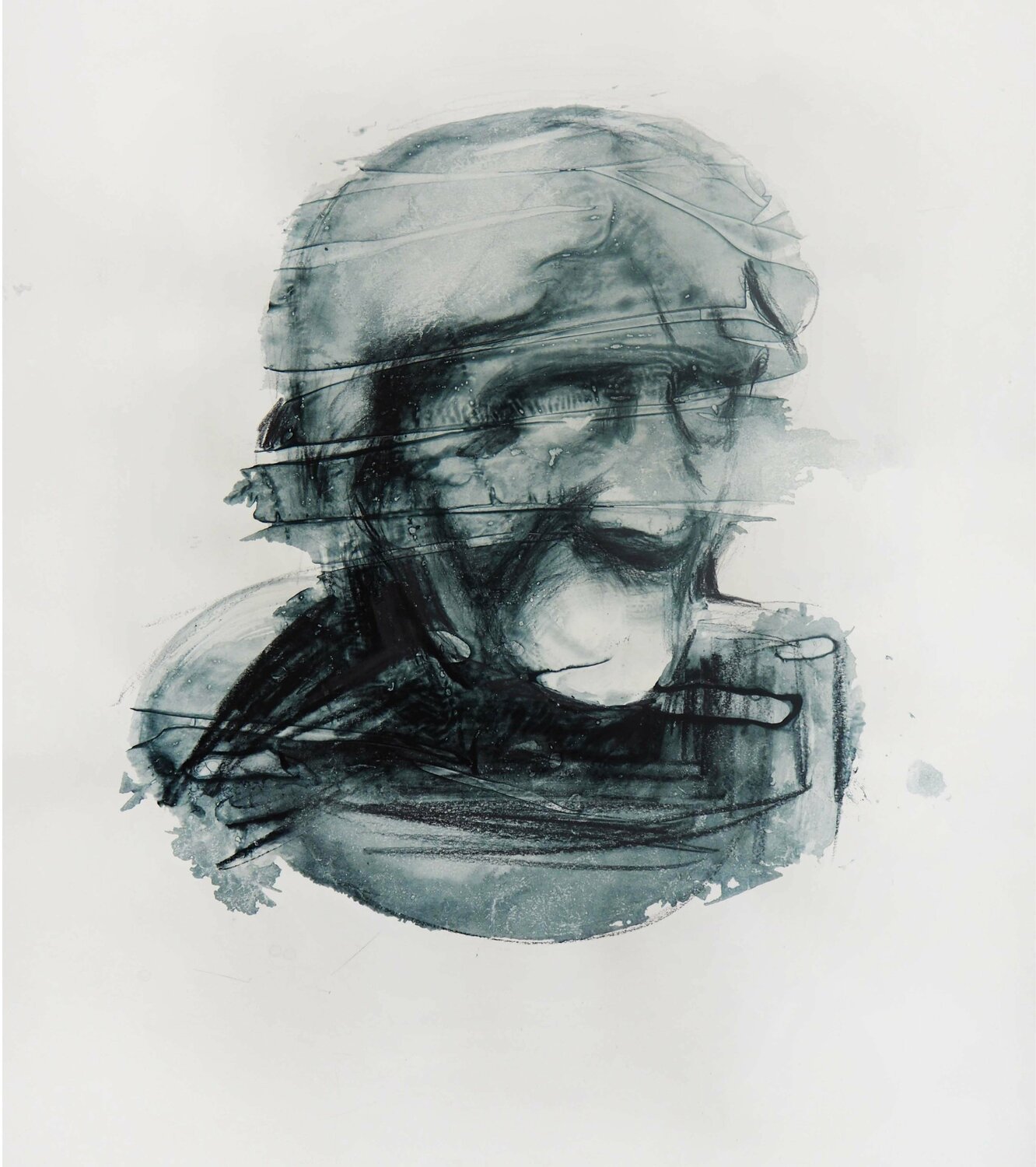 Untitled 16 (It´s just in the head) Cynthia Gregorová Zeichnungen zu verkaufen