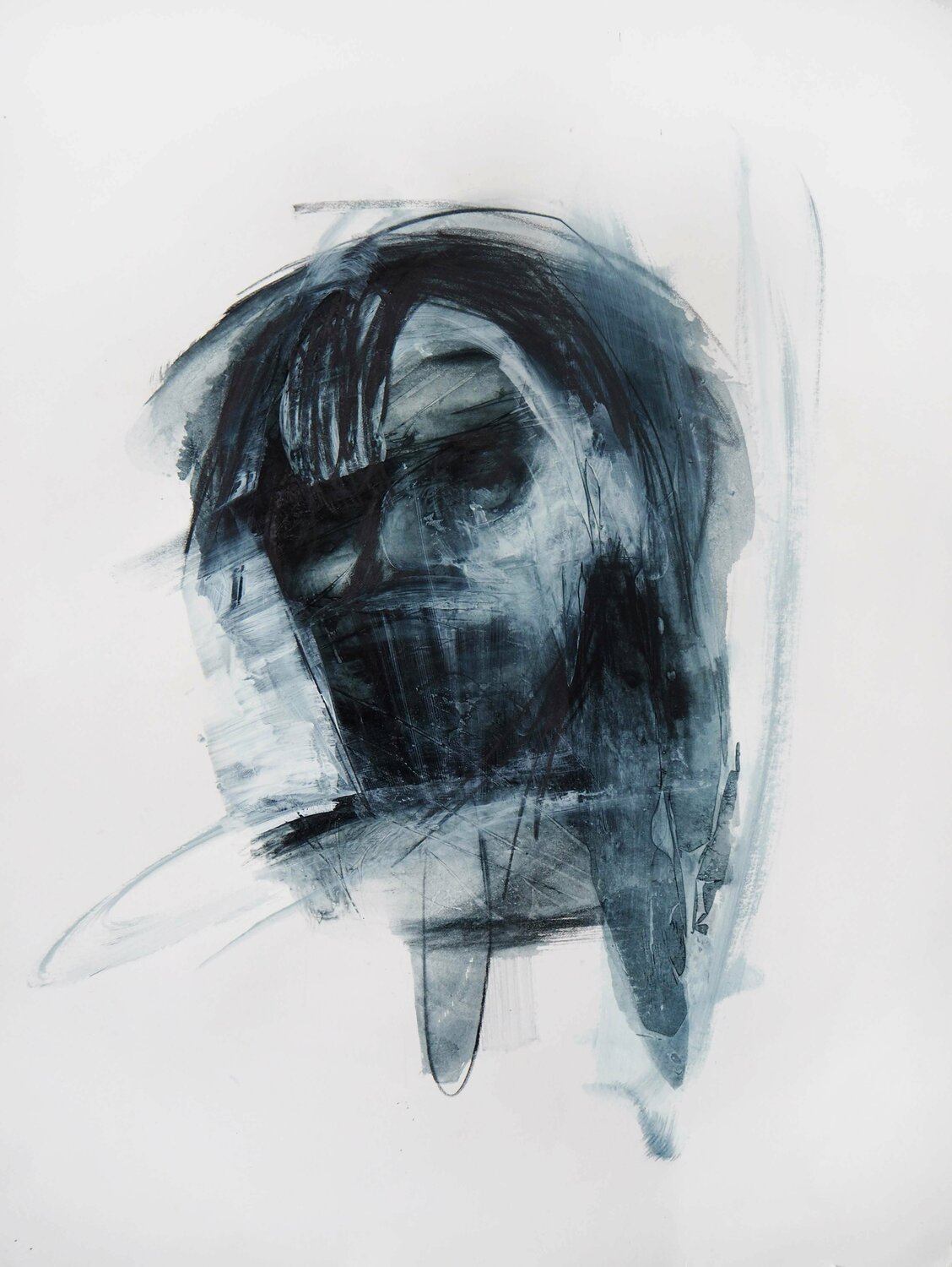 Untitled 20 (It´s just in the head) Cynthia Gregorová Zeichnungen zu verkaufen