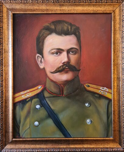 Major-General Kote Abkhaz van Koko Davlasheridze, Schilderij te koop op Singulart