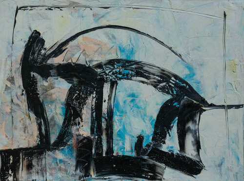"Horse" van Koko Davlasheridze, Schilderij te koop op Singulart