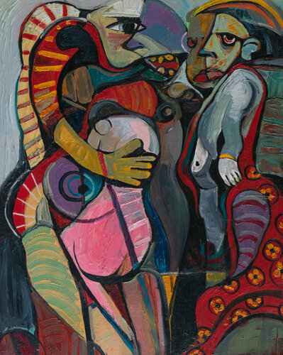 "Quasimodo" van Koko Davlasheridze, Schilderij te koop op Singulart