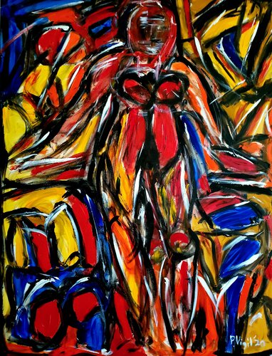 Restrained Beauty von Peter Vigil, Malerei kaufen auf Singulart