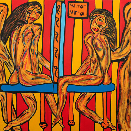 Mirror Mirror von Peter Vigil, Malerei kaufen auf Singulart