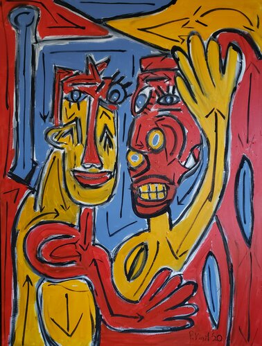 Trepidation von Peter Vigil, Malerei kaufen auf Singulart