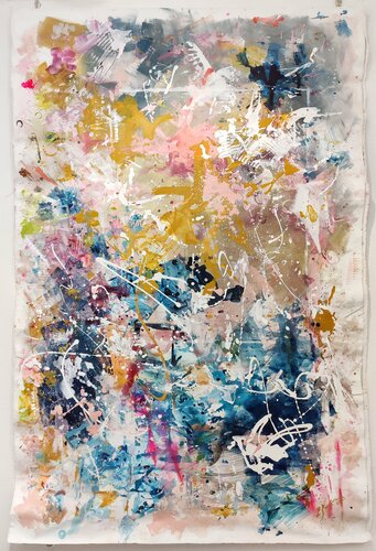 A Piece of my Space #2 di Lotta Sirén, Pittura in vendita su Singulart