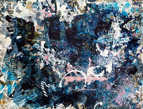 A Piece of my Space #5 van Lotta Sirén, Schilderij te koop op Singulart