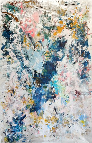 A Piece of my Space #6 van Lotta Sirén, Schilderij te koop op Singulart