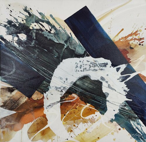 Kuunpimennys (Eclipse) van Lotta Sirén, Schilderij te koop op Singulart