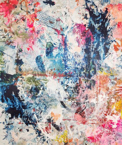 A Piece of my Space #13 van Lotta Sirén, Schilderij te koop op Singulart