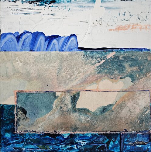 OVER THE HILLS di Lotta Sirén, Pittura in vendita su Singulart