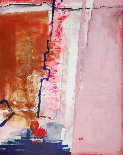 Definitely going somewhere. Maybe. von Lotta Sirén, Malerei kaufen auf Singulart