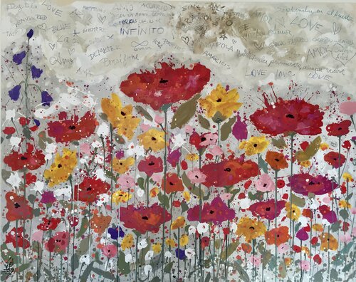 APRIL di Gabriela Lavezzari, Pittura in vendita su Singulart