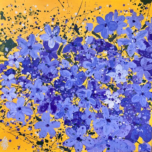 JAZMÍN del CIELO van Gabriela Lavezzari, Schilderij te koop op Singulart